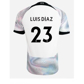 Liverpool Luis Diaz #23 Bortatröja 2022-23 Kortärmad
